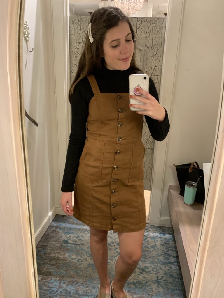 abercrombie corduroy dress