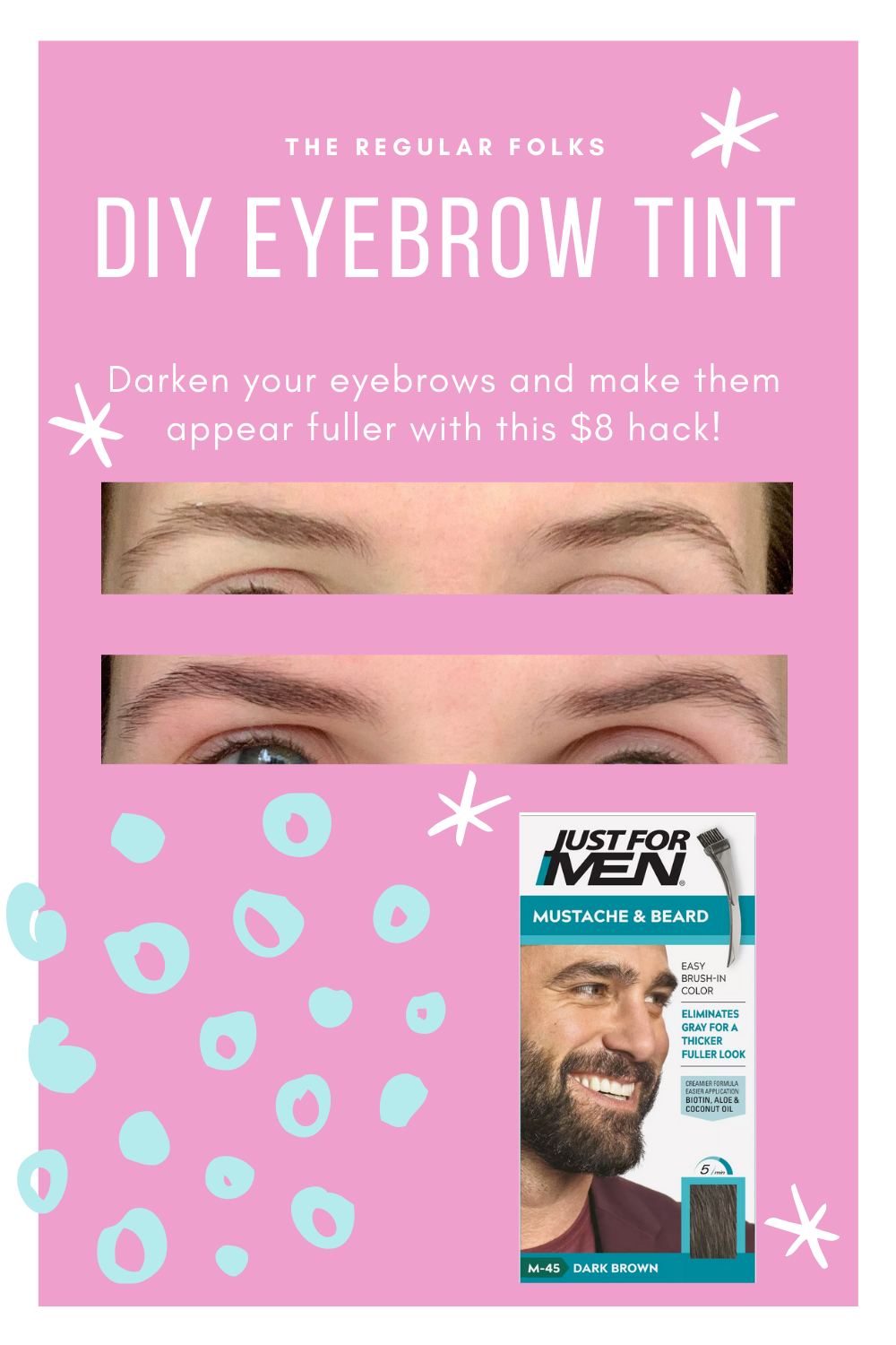 Diy Eyebrow Tinting With Beard Dye