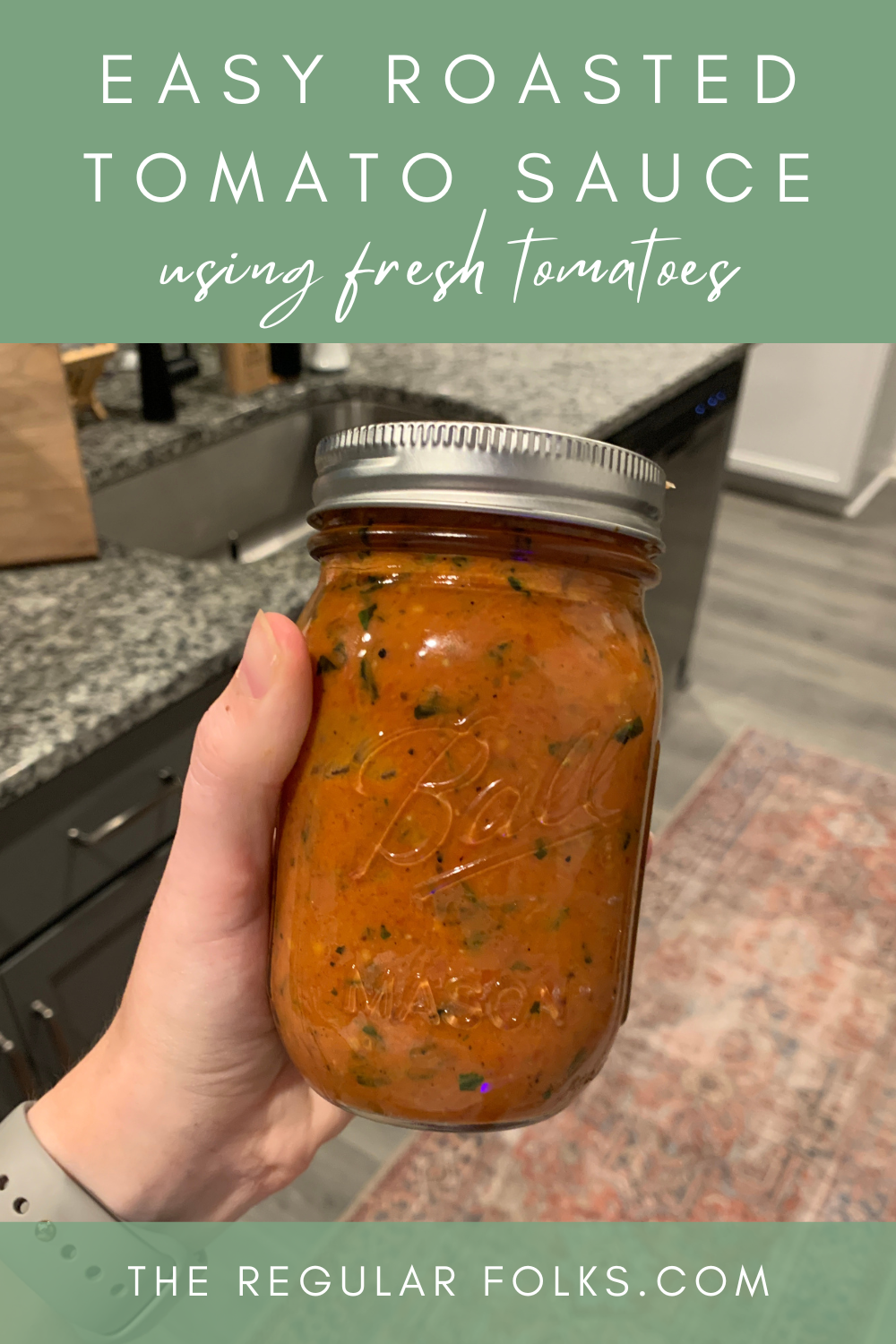 Easy Roasted Tomato Sauce Using Fresh Tomatoes The Regular Folks